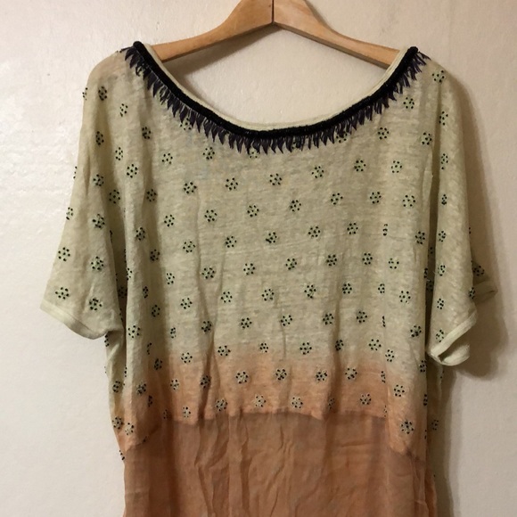 Free People Diamond Dip Dye Tunic - Picture 7 of 12